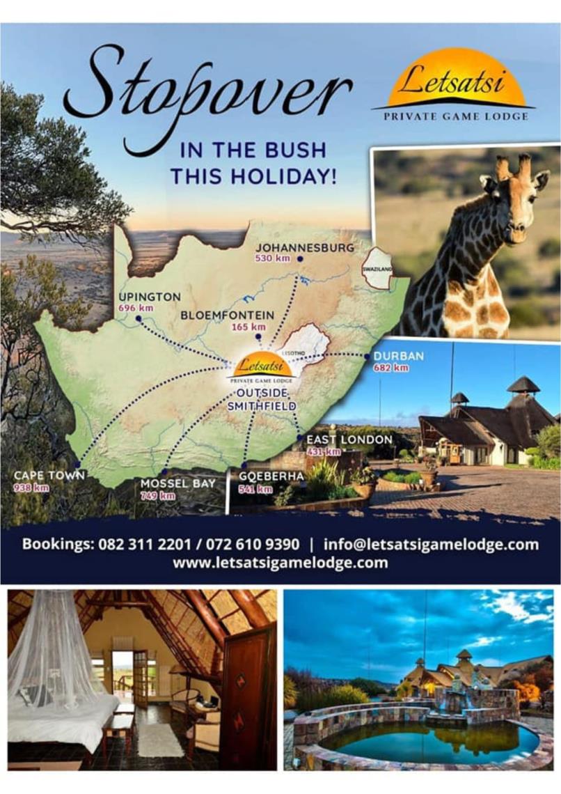 Letsatsi Game Lodge (Vrystaat)