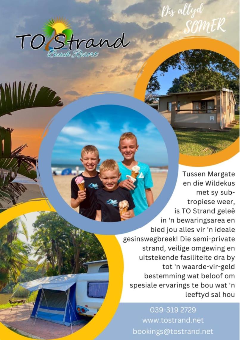 TO Strand (Port Edward KZN)